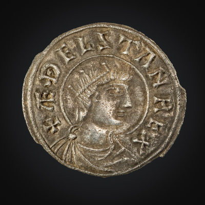 Aethelstan portrait on silver penny. He conquered York in 927.