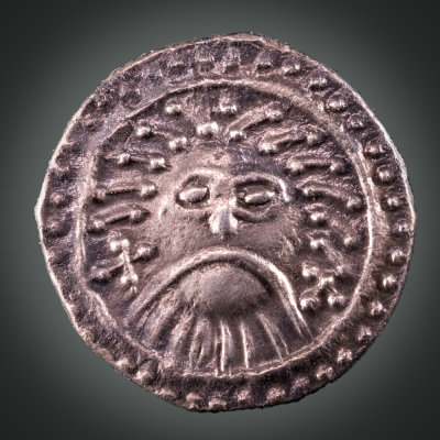 The first Scandinavian coin type from Ribe, Denmark, early 8th C, published SCBI 69, 345.