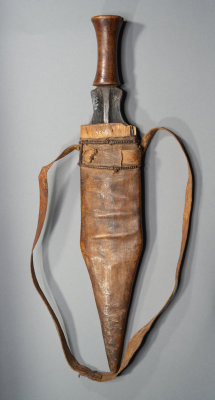 Galoa (Igalwa) knife and sheath