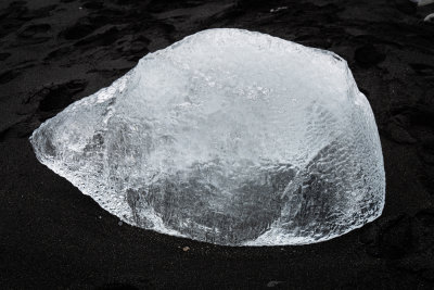 Ice diamond on Diamond Beach