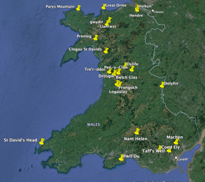 Localities Wales 