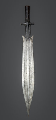 Early Fang short sword, probably 1850s-60s, 64 cm