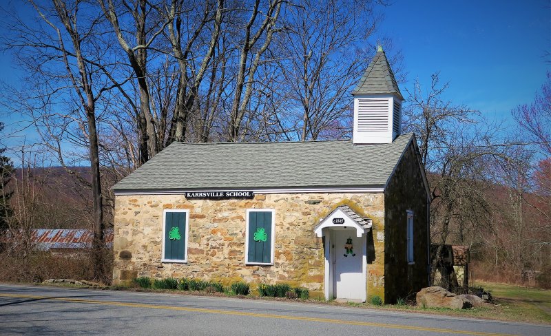 An Old Schoolhouse Dating Back to 1841