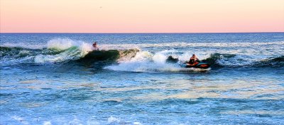 Fun time at the shore