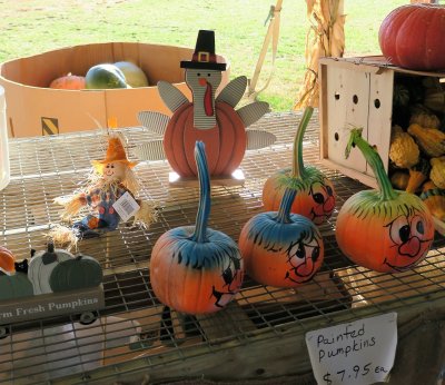 Fancy Farm Stand Display