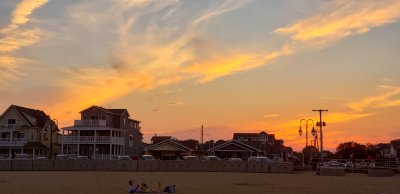 Sunset over Belmar