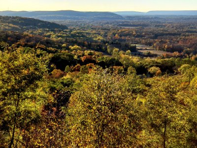View from scenic overlook from Allamuchy towards the Delaware Water Gap