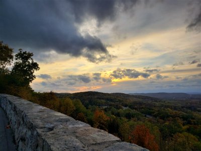 Waiting for a spectacular sunset I