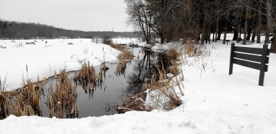 Lake Aeroflex - View towards the Southern Dam