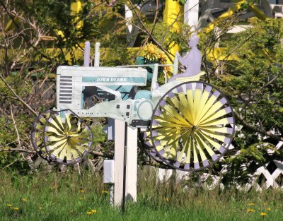 A rather creative mailbox in Lafayette, New Jersey.