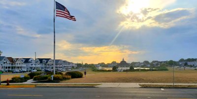 Late afternoon in Belmar - View from the Taylor Pavillion 