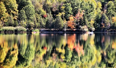 A perfect afternoon to be on the lake