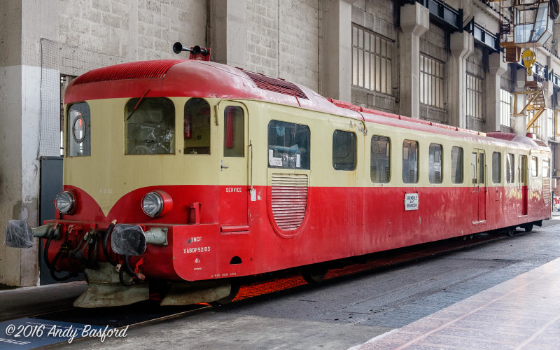 SNCF class X 52100 Autorail X 52103-20160618b
