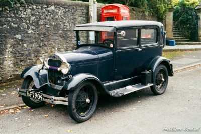 1929 Ford Model A, Tideswell, October 2018.jpg