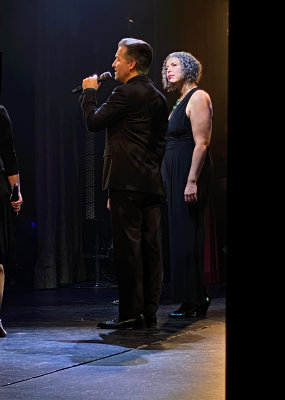 TAUREN HAGANS AND JASON WATSON, ENSEMBLE SINGERS
