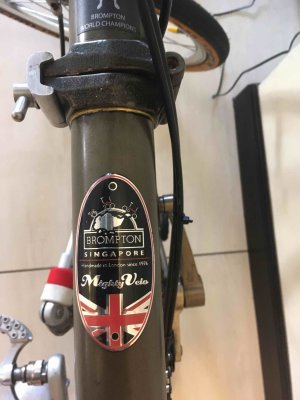 Bromptonistas from Singapore 