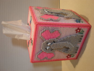 Elephant (Pink Box) Tissue Box