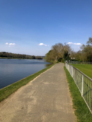 Deserted towpath