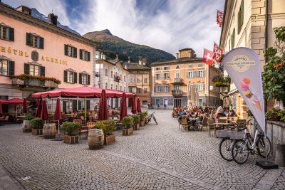 Piazza del Comune,Poschiavo (CH) 