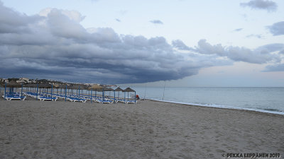 Fisherman on the beach
