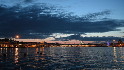 Helsinki skyline from Valkosaari