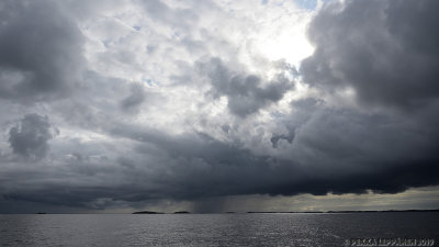 Sailing into rain ... again II