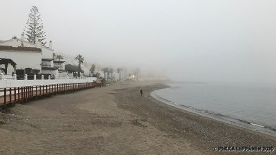 Calahonda beach in a fog II