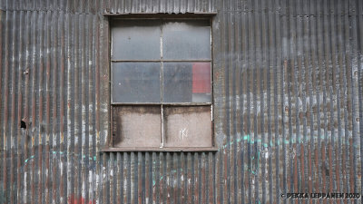 Old factory window