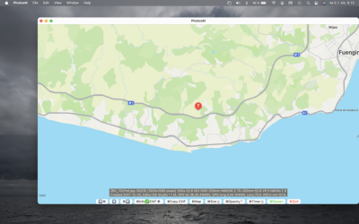 Viewing:windowed, map view