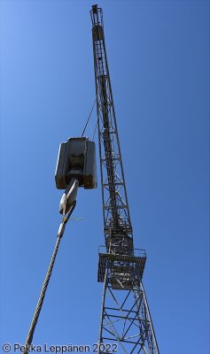 The crane(VI) at Suomenlinna dry dock