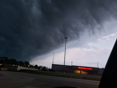 Fast approaching storm