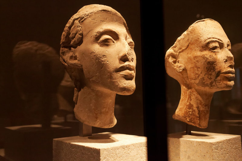 Neue MuseumNefertiti et Akhenaton