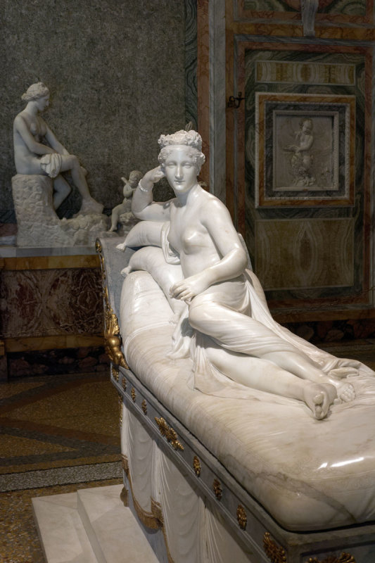 Pauline Borghese Bonaparte par Antonio Canova
