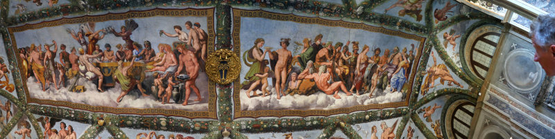 Villa FarneseLe plafond de Raphl
