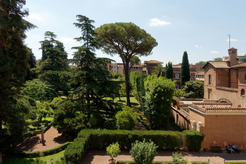 Villa FarneseVue sur les jardins
