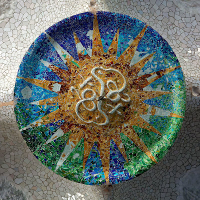 Parc-Guell</br>Au plafond