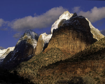 Dusting of Snow, Zion National Park, UT
