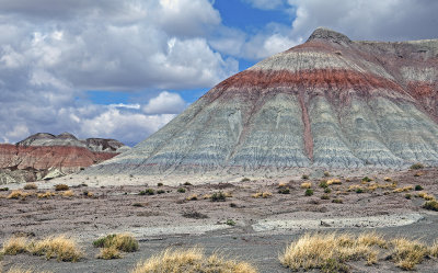 Chinle mound, Petrified Forest National Park, AZ