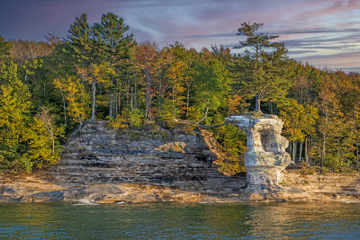Chapel Rock Pedestal, Pictured Rocks National Lakeshore, MI