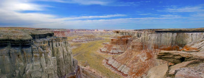 Coal Mine Canyon Panorama, AZ