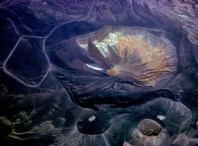 Ubehebee crater, a mar crater in Death Valley National Park, CA