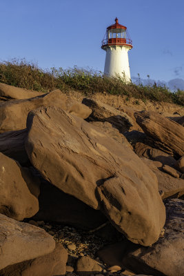 Point Prim Lighthose from Shoreline, Prince Eward Island