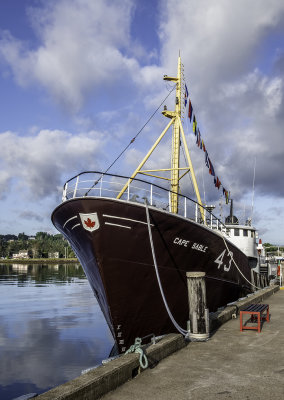 Cape Sable Trawler in Lunenburg Harbor, Nova Scotia