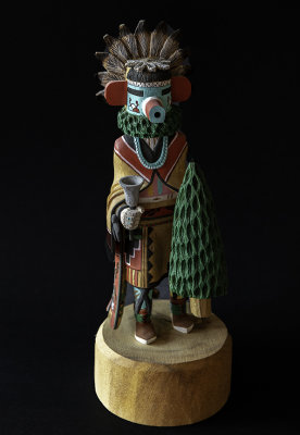 Morning Singer Kachina, Hopi Carving