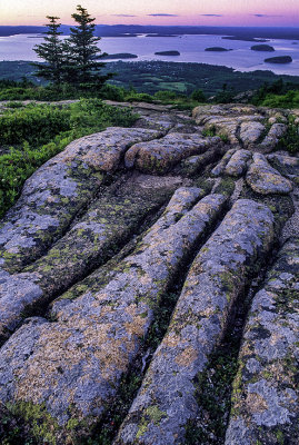 Porcupine Islands from Cadillac Mountain, Acadia National Park, ME