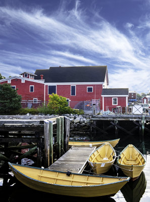 Dock at Lunenburg, Nova Scotia, Canada