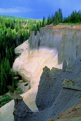 Tuff Deposits along Annie Creek, Crater Lake National Park, OR