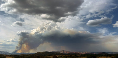 Rafael Fire near Sedona, AZ