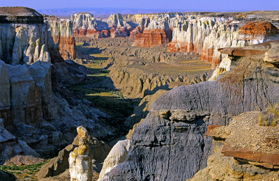 Coal Mine Canyon cut and fill. AZ