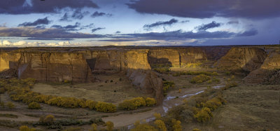 Fall in  Canyon de Chelly National Monument, AZ